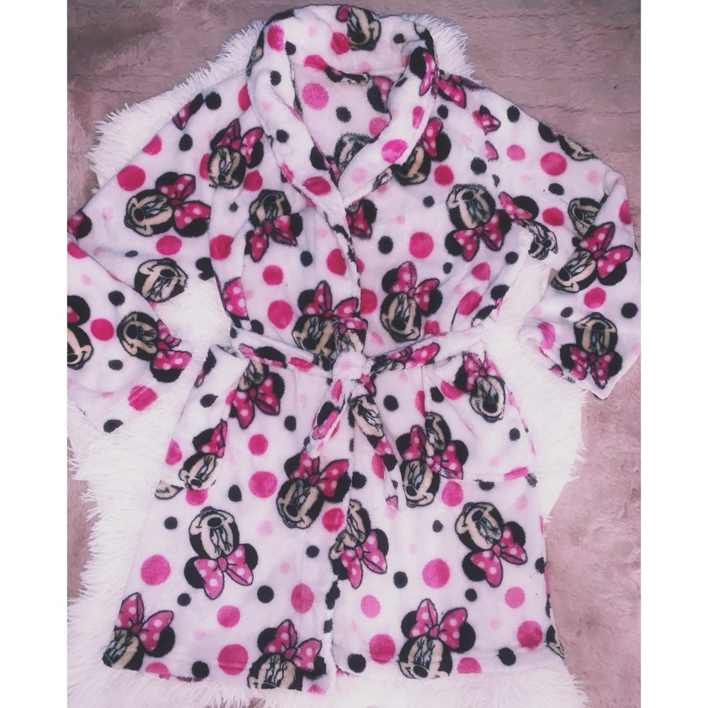 🆕🌟Disney Minnie Mouse Girls Robe🌟🆕